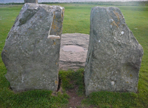 stones and slab, Stones of Stenness, Mainland Orkney
